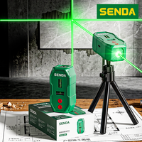 Mini niveau laser vert portable, niveau laser croisé auto-nivelant, rechargeable par USB, pour la construction et le montage mural