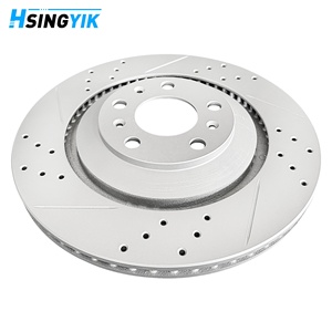 Dischi Freno Posteriori Forati e Scanalati ad Alte Prestazioni OEM 3W0615601G per Bentley Continental Convertible - Product Image 6