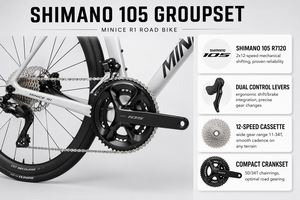 <span class=keywords><strong>Bicicleta</strong></span> de Carretera de Carbono 700C, 24 Velocidades, <span class=keywords><strong>Bicicleta</strong></span> Aero con Ruedas de Carbono, Frenos de Disco Hidráulicos y Manillar Curvo - Product Image 4