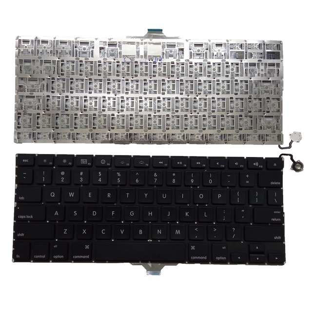 New US Laptop Keyboard for Macbook Air A1237 A1304 with Gateron Switches Mechanical PS/2 Interface Small Enter Key