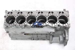 บล็อกเครื่องยนต์ดีเซล S6D125-1 6D125 บล็อกกระบอกสูบ อะไหล่รถขุด PC400-5 - Product Image 4