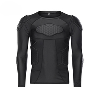 Protection corporelle légère en EVA anti-collision, 8 protections alvéolées, chemises de protection contre les chocs, extensibles, pour épaules, taille et coudes, vente en gros