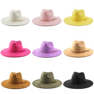 Sombrero Fedora de Fieltro de Ala Ancha Estilo Panamá Clásico con Borlas Trenzadas Personalizadas al por Mayor para Hombres y Mujeres, Ideal para Playa y Actividades al Aire Libre - Product Image 2