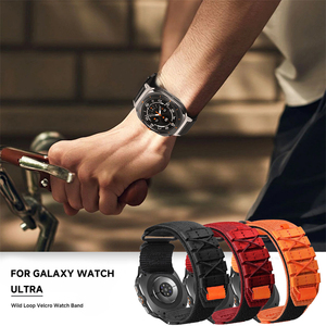 Bracelet <span class=keywords><strong>de</strong></span> sport en <span class=keywords><strong>toile</strong></span> <span class=keywords><strong>de</strong></span> nylon respirante pour Samsung Galaxy Watch Ultra, compatible avec la montre connectée Galaxy Watch 8 - Product Image 6