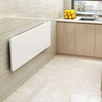 Table murale pliable multifonctionnelle, table murale pliable pour ordinateur, panneau MDF, table murale pour PC