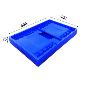Caja <span class=keywords><strong>de</strong></span> Almacenamiento <span class=keywords><strong>de</strong></span> Plástico Plegable Directo <span class=keywords><strong>de</strong></span> Fábrica, Diseño <span class=keywords><strong>de</strong></span> Plegado Instantáneo, Ahorra un 75% <span class=keywords><strong>de</strong></span> Espacio al Vacío, para el Hogar y Logística - Product Image 4