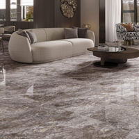 Carreaux de sol en marbre poli 800x800mm, modernes, imperméables, élégants et luxueux, pour villa, chambre, salon, maison