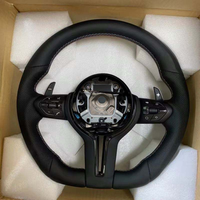 Expédition rapide Volant en cuir Darvish pour BMW X3 X4 X5 M3 M6 F01 F02 F06 F07 F10 F11 F12 F14 F15 F16 F22 F30 F31 F32