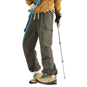 Pantalon Cargo Décontracté <span class=keywords><strong>Homme</strong></span> 25 Nouvelle Collection Automne Coupe-Vent Imperméable Fonctionnel en Nylon avec Cordon de Serrage - Product Image 3