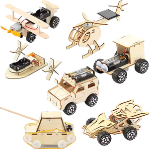 Kit Scientifique STEM de Haute Qualité Écologique pour l'Éducation Précoce, en Plastique et Bois, à Assembler Soi-même, pour Enfants, Modèle Physique de Puzzle - Product Image 4