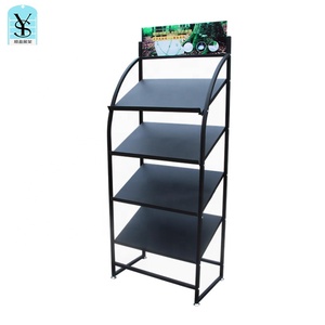 <span class=keywords><strong>Display</strong></span> al dettaglio personalizzato supporto da pavimento in metallo per biancheria da letto snack pane caramella mensola promozione - Product Image 2