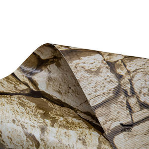 Prix usine personnalisé <span class=keywords><strong>pierre</strong></span> motif 19cm largeur intimité PVC bandes écran clôtures bâche pour jardin protection confidentialité - Product Image 5