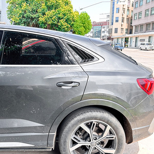 Audi Q3 F3 Sportback Coupe 2019+ Rear Window Louver Carbon Fiber Texture ABS Car Decal Exterior Decor Adhesive Fitment - Product Image 2