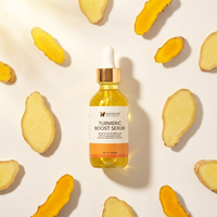 Sérum Visage au Curcuma pour Éclaircir les Peaux Foncées - Vente en Gros à Faible MOQ avec Emballage Personnalisé pour Soins de la Peau