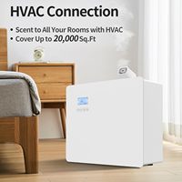 Diffuseur de parfum évaporatif sans eau pour hôtel, utilisation extérieure, WiFi, alimenté par batterie, en métal, télécommande, 12 mois