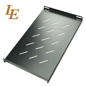 Étagère coulissante réglable en profondeur de 19 pouces, plateau pour clavier, étagère fixe, étagère cantilever, accessoires pour armoires réseau - Product Image 6