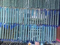Perles de Larimar naturelles, motif vague océanique, pierres précieuses en vrac pour la fabrication de bijoux