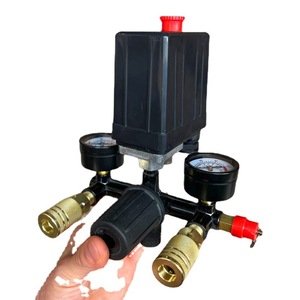 Conjunto de Soporte Bama para Interruptor de Presión de Compresor de Aire 90-120 PSI con Conectores Rápidos Americanos - Product Image 5