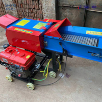 Broyeur automatique de paille d'herbe de fourrage de fourrage d'ensilage de foin d'alimentation de bétail