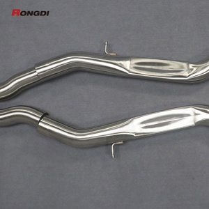 Système d'échappement Valvetronic Catback en stock, performance, tube intermédiaire unique, acier inoxydable 304 pour BMW G8x G80 G82 M3 M4 - Product Image 4