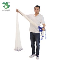 AGROK Prix de gros Filet de pêche pour appât facile à lancer à la main Filet de pêche multifilament solide en nylon