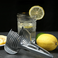 Trancheur de citron orange en alliage d'aluminium pour la cuisine Trancheur de fruits Trancheur d'oignons Article de cuisine