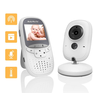 Moniteur vidéo pour bébé sans fil avec caméra numérique, vision nocturne, écran LCD TFT de 2,0 pouces, 8 <span class=keywords><strong>berceuses</strong></span> intégrées - Product Image 2