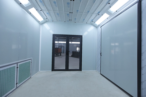 Cabine de <span class=keywords><strong>peinture</strong></span> professionnelle pour bois, facile à assembler, prix usine, avec système de chauffage électrique - Product Image 5