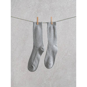 Monfoot sportivo Golif da uomo socks traspirante e Spandex che assorbe il sudore con motivo a lettera stampata - Product Image 1