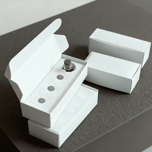 Custom 2ml 3ml 10ml fiale per imballaggio scatole di carta Mailer etichetta pacchetto <span class=keywords><strong>pieghevole</strong></span> con durevole e facile da aprire - Product Image 1