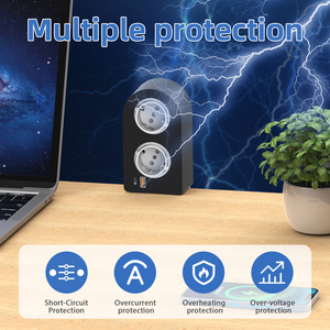 Thiết kế mới dọc kẹp gắn máy tính để bàn Dải điện EU USB bàn ổ cắm/tháp EU cắm pd20w USBA + C bàn kẹp ổ cắm - Product Image 6