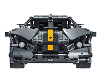 Ensemble de construction de voitures de course RC XMORK 1:16 APP & 2.4G, 896 pièces, briques de construction DIY, jouet pour garçons, excellent cadeau