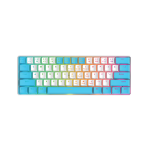 Teclado Mecánico <span class=keywords><strong>para</strong></span> Juegos PJT-DKB2176 OEM ODM de 61 Teclas, Tri-modo RGB Xinyao, Retroiluminación RGB, Función de Inclinación Ajustable - Product Image 1
