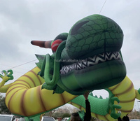 Globo Inflable Gigante de Dragón, Juguete Inflable de Dragón Chino