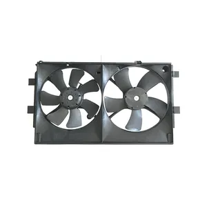 MN205071-ventilador condensador de refrigeración del Motor de coche, Enfriador de aire acondicionado de 12V, ventilador de radiador para MITSUBISHI LANCER FORTIS