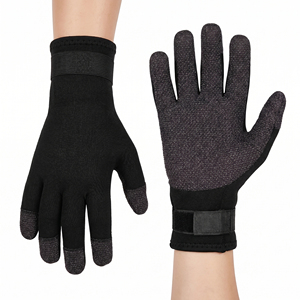 Gants d'extérieur unisexes de 3 mm pour sports nautiques, plongée, canyoning, pêche - Product Image 2