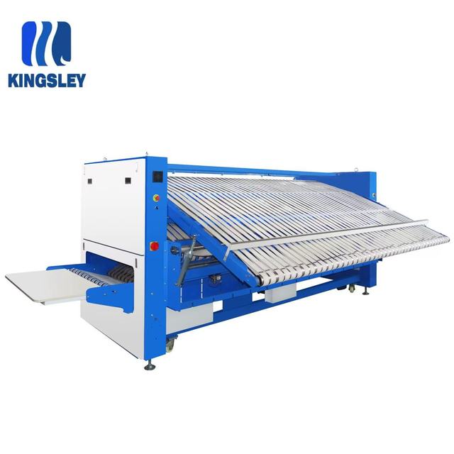 Electric Automatic Commercial Laundry Folding Machine with Stainless Steel Housing