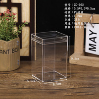 Petite vitrine pour figurines miniatures, boîte de présentation transparente empilable pour figurines en boîte mystère, boîte de rangement transparente anti-poussière, vitrine