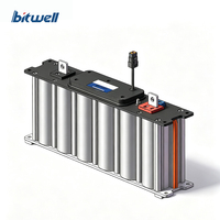 Modules de supercondensateurs BitWell BW0180R052CAAZF00, module standard 18V 500F, modules de supercondensateurs pour systèmes de stockage d'énergie