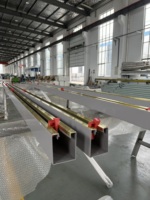 Rail de guidage robuste coupe-vent pour porte à enroulement, rail latéral en acier galvanisé pour porte à enroulement d'entrepôt industriel