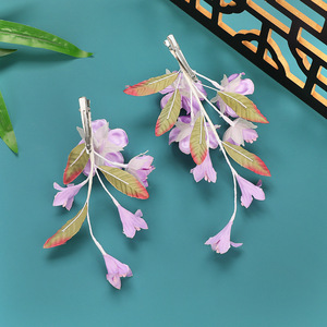 Nuevo Clip para el Cabello de Seda Morada Super Fairy Original 2025, Accesorio Versátil para el Cabello Estilo Antiguo Hanfu, con Borla - Product Image 2