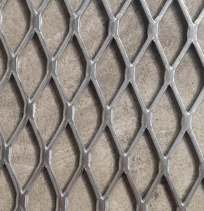 Flattened Aluminum Expanded Mesh – Square Pattern for Building Facades, <b>Ceilings</b> & Partitions - Product Image 2