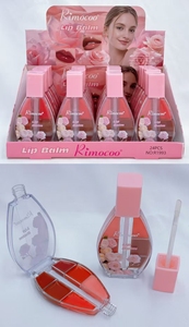 Batom Cremoso Glossy em Formato de Barco com Aroma Doce, Bálsamo Labial Leve para Maquiagem de Meninas - Product Image 5