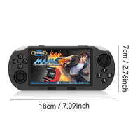 Console de jeu portable Sf3000 avec système d'exploitation Android, écran tactile de 4,5 pouces, batterie de 3000 mAh, prise en charge OTG, manette de jeu, vidéo, musique, portable, Noël