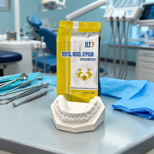 Gesso per Modelli Dentali DTY T12, Tipo Super Anidrite 4/3 Opzionale, per Corone e Modelli Ortodontici, Polvere Fluida 12-15CM - Product Image 1