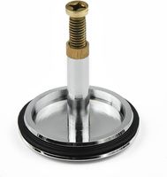 Tapón de drenaje de cobre para bañera, fregadero de bañera de baño, enchufe emergente de repuesto, desagüe de tubería de desagüe, accesorios para fregadero de cocina, enchufe de bañera de 43mm