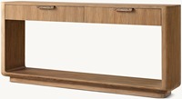 Meubles de salon au design moderne Table console haut de gamme en bois massif avec tiroirs