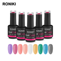 Vernis à ongles professionnel PRO OEM, couleurs mélangées d'usine, fournitures pour ongles, gel longue tenue, marque privée pour salon