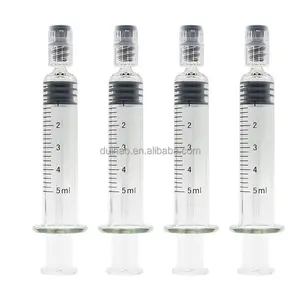 Glass Syringe Standard 0.5/1/1.5/2.25/3/5/10 Ml Medical Disposable Sterile Propeller Syringes