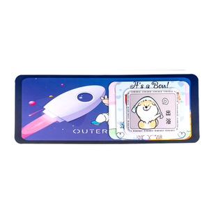 Alfombrilla de Ratón de Caucho Natural Extra Grande Antideslizante, Alfombrilla de Escritorio con Transferencia de Calor, Impresión de Logotipo Personalizado - Product Image 1